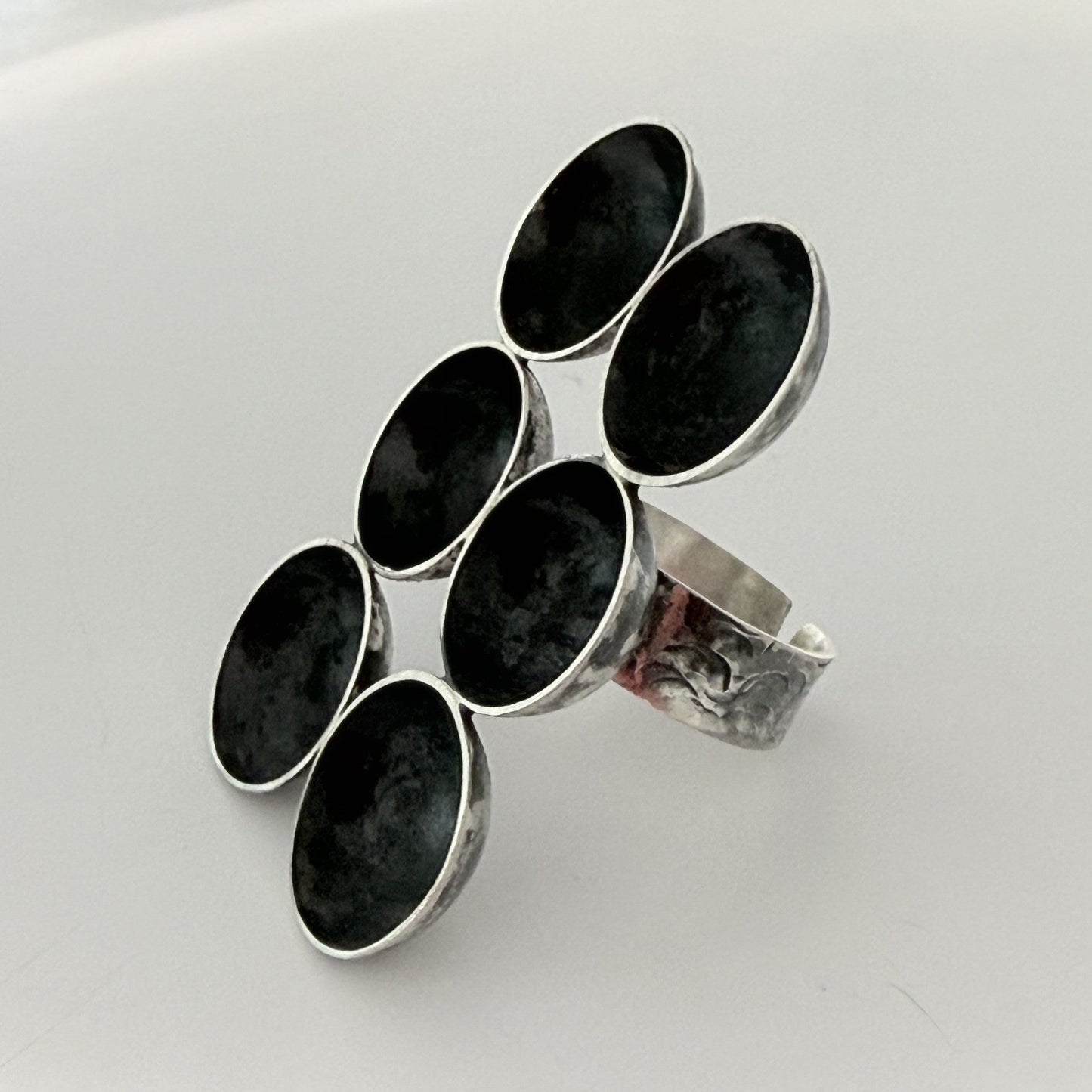 Anillo Monte Sierpe — Plata hecho a mano