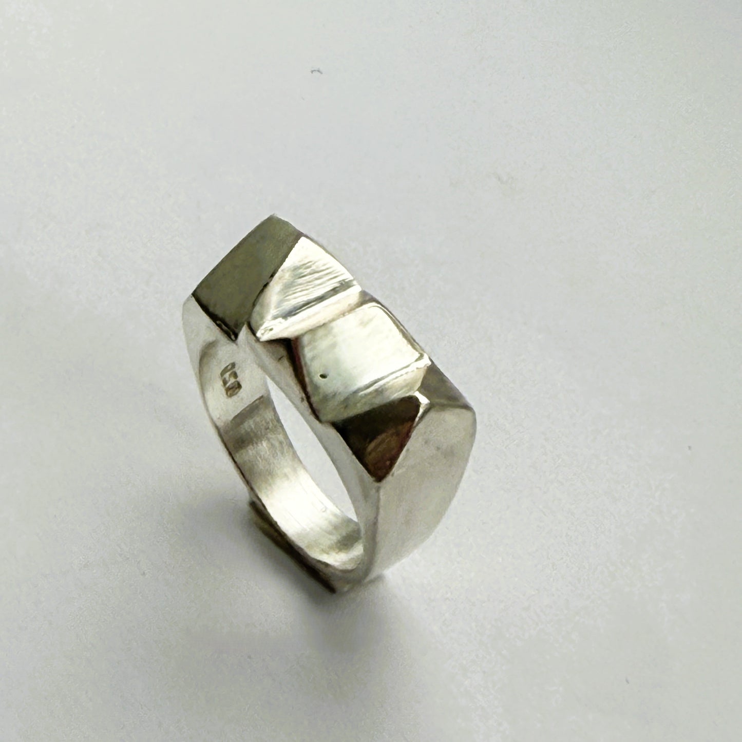 Anillo Orgánico III — Plata hecho a mano