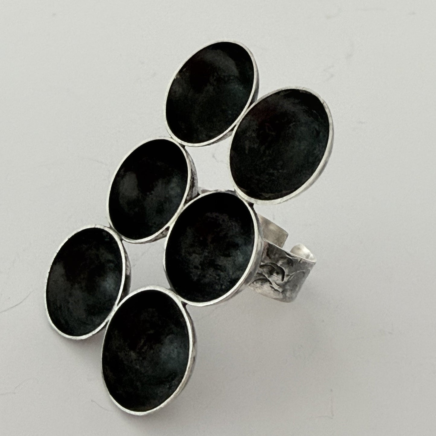 Anillo Monte Sierpe — Plata hecho a mano