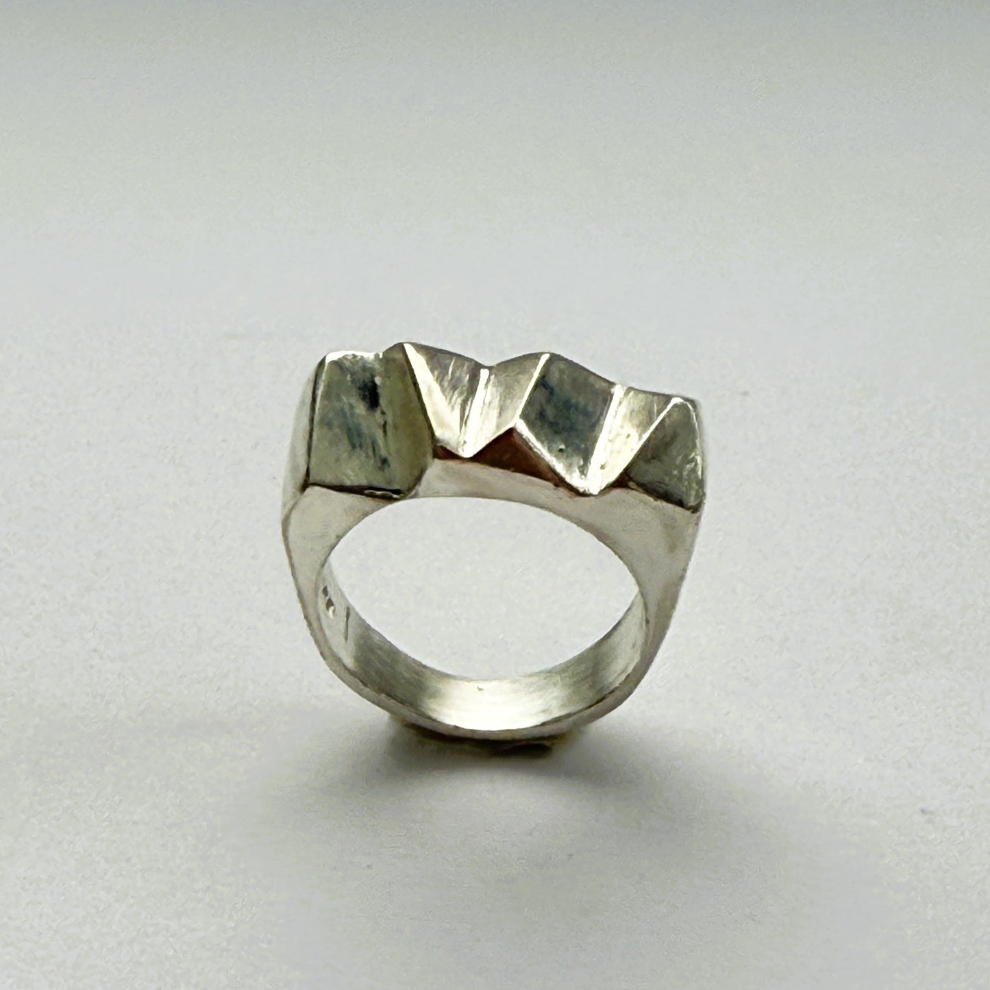 Anillo Orgánico III — Plata hecho a mano