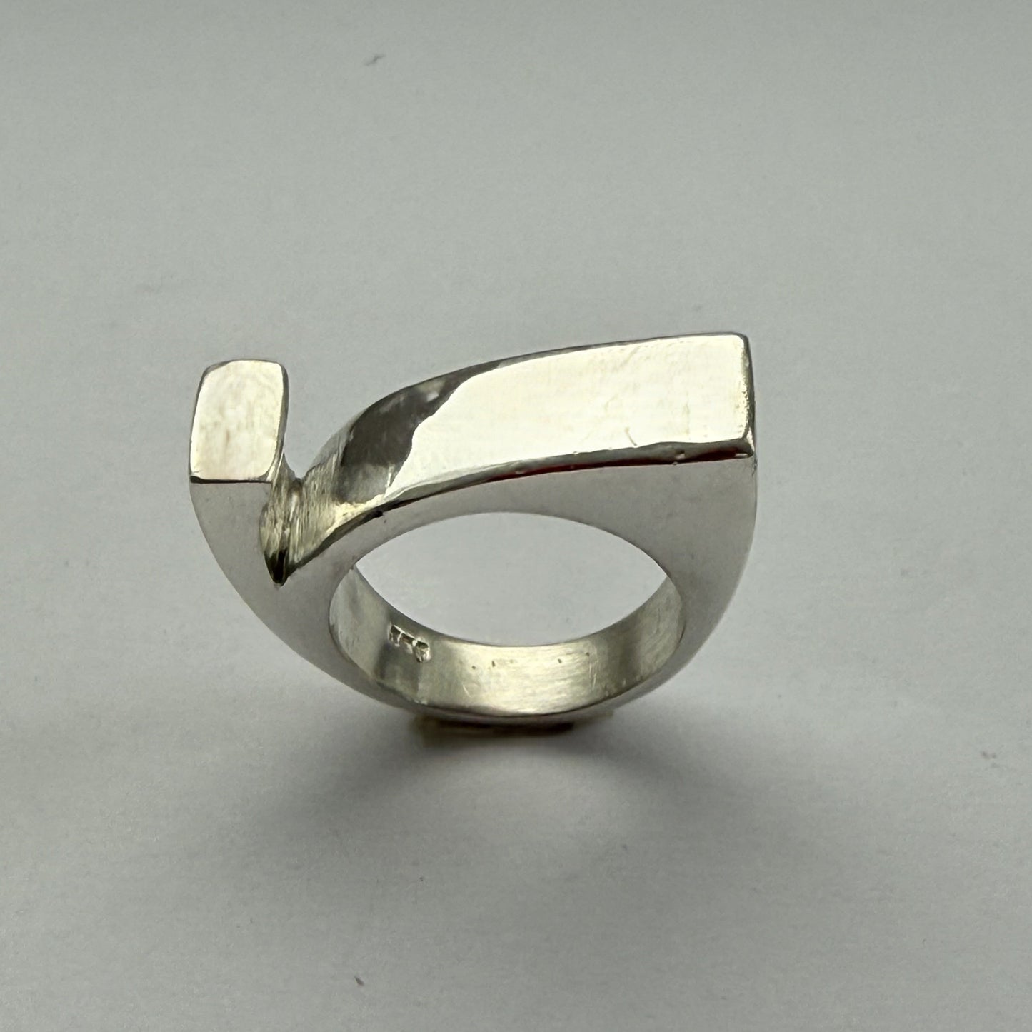 Anillo Orgánico I — Plata hecho a mano