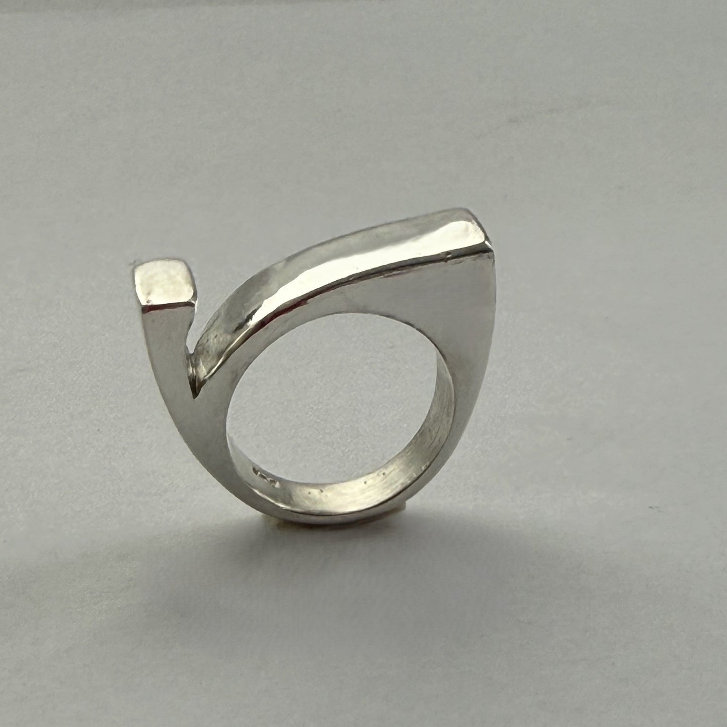 Anillo Orgánico I — Plata hecho a mano