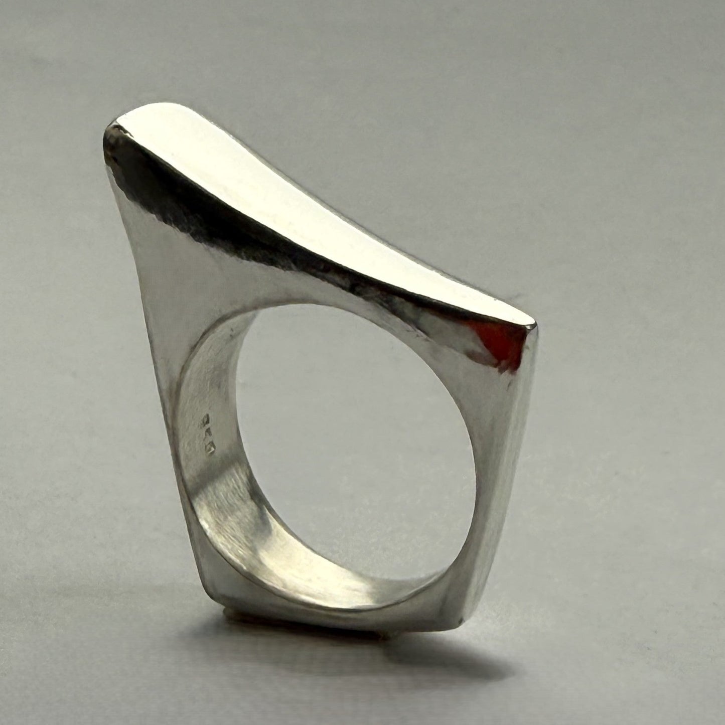 Anillo Orgánico II — Plata hecho a mano