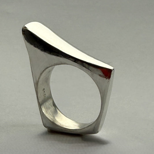 Anillo Orgánico II — Plata hecho a mano