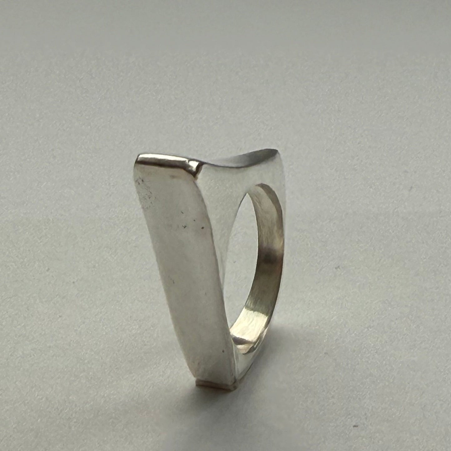 Anillo Orgánico II — Plata hecho a mano
